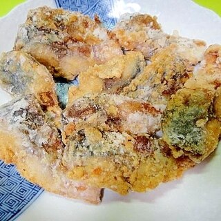 サバの山椒唐揚げ